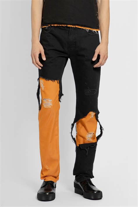 replica raf simons clothing|raf simons denim pants.